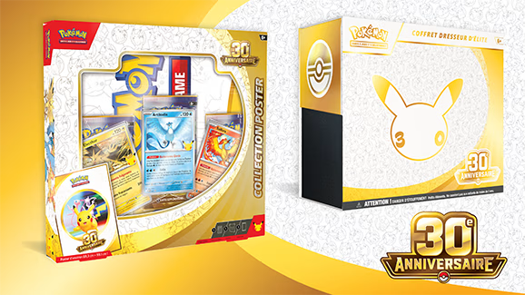 JCC Pokémon 30ᵉ Anniversaire : tout ce qu'il faut savoir sur la sortie du 16 septembre 2026