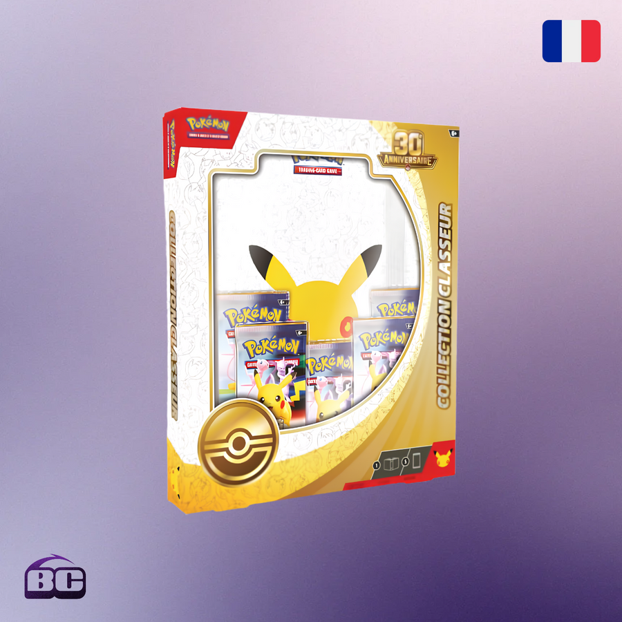 Coffret Classeur Pokémon 30ème Anniversaire ME5.5 en français