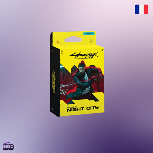Cyberpunk TCG – Starter Deck Embracing Power - Welcome To Night City