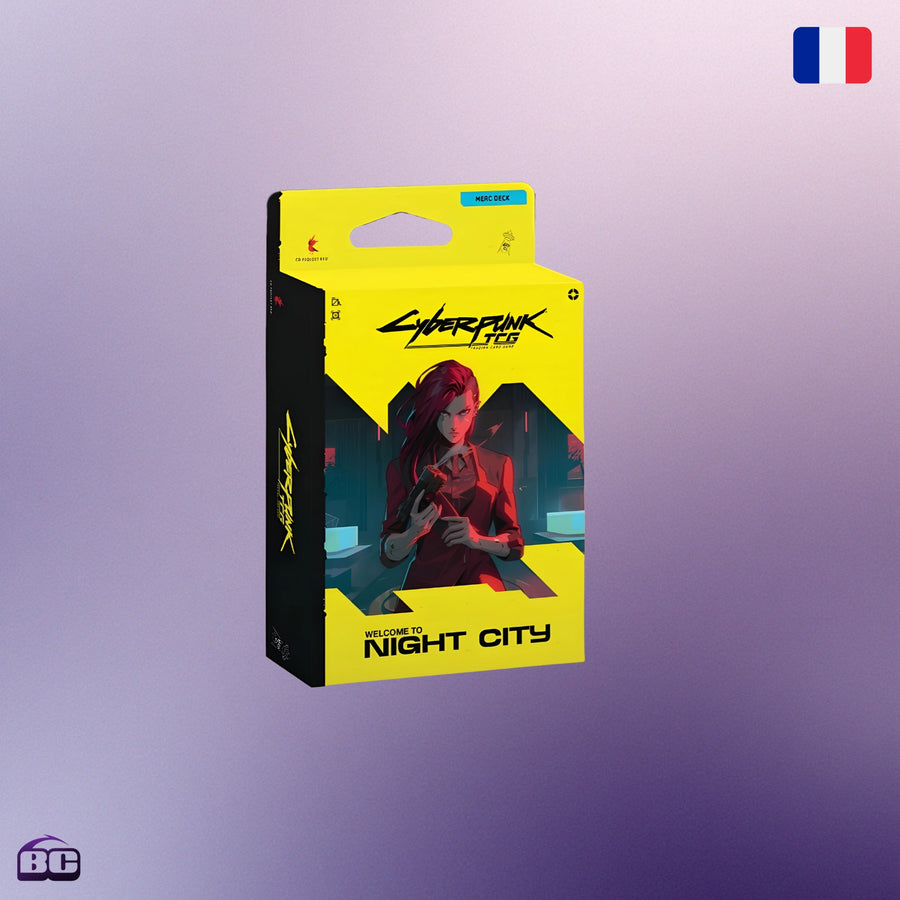 Cyberpunk TCG – Starter Deck The Heist - Welcome To Night CityEdition Française
