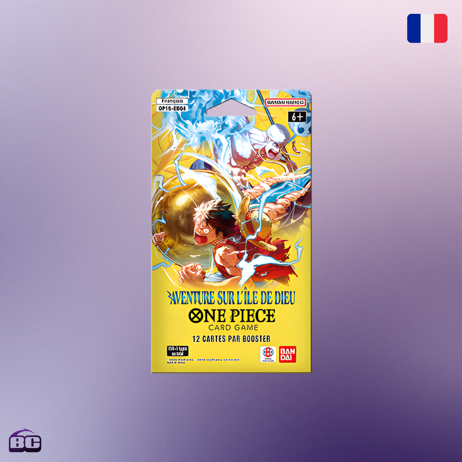 One Piece - Booster Blister OP15 - Aventure sur l'île de Dieu FR