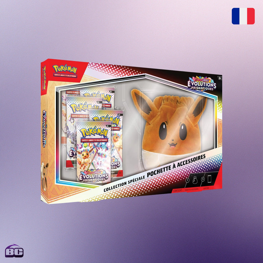 Pokémon - Coffret Pochette Evoli EV8.5 Evolutions Prismatiques FR