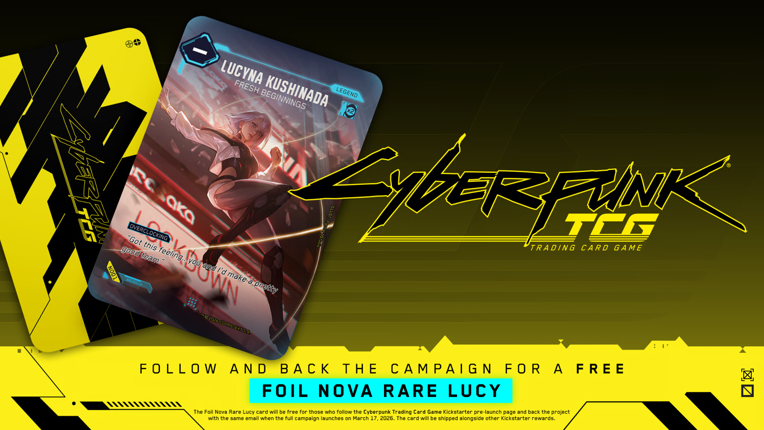 Un TCG officiel dans l’univers Cyberpunk 2077 débarque en 2026 !