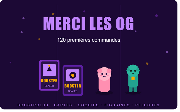 Merci à vous, les OG. 120 commandes et ce n'est que le début.