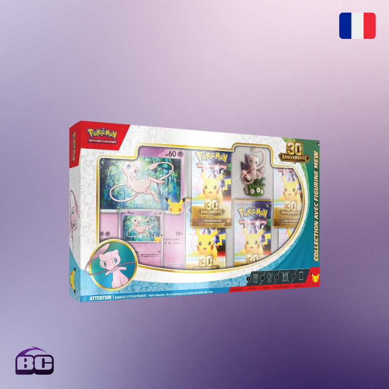 Pokémon - Coffret Figurine Mew ME5.5 30ème Anniversaire [FR]