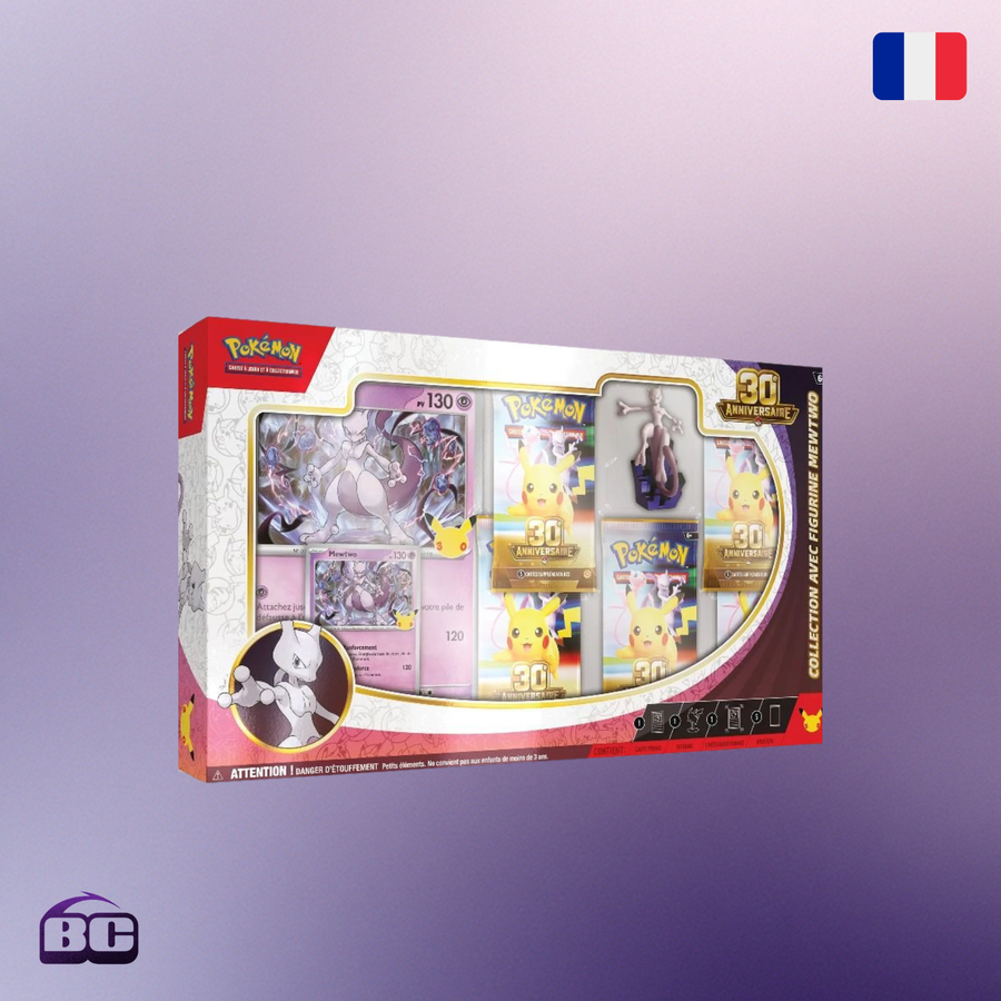 Pokémon - Coffret Figurine Mewtwo ME5.5 30ème Anniversaire [FR]