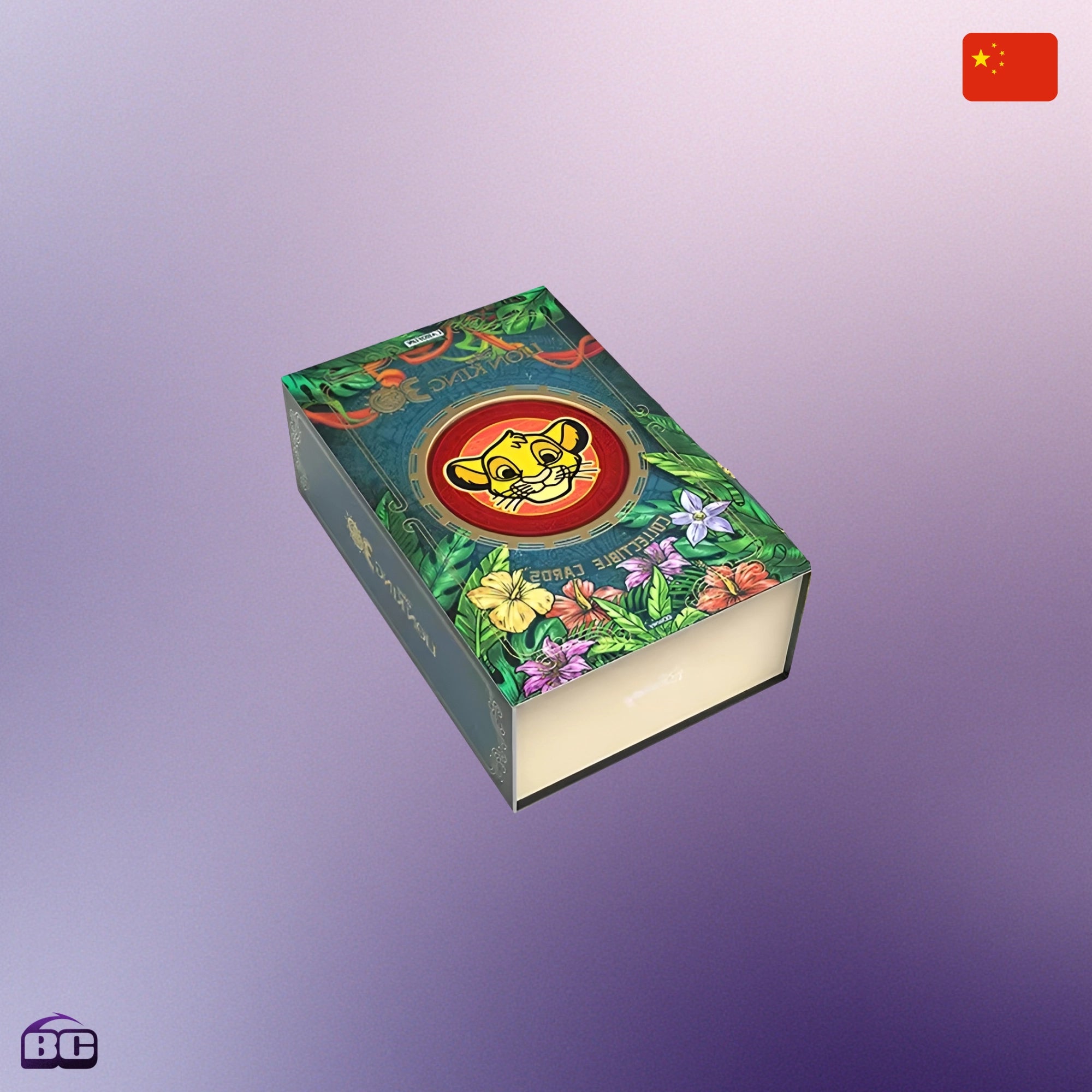 CardFun - Display de 10 Boosters - Disney : Le Roi Lion 30ème anniversaire - Edition Chinoise