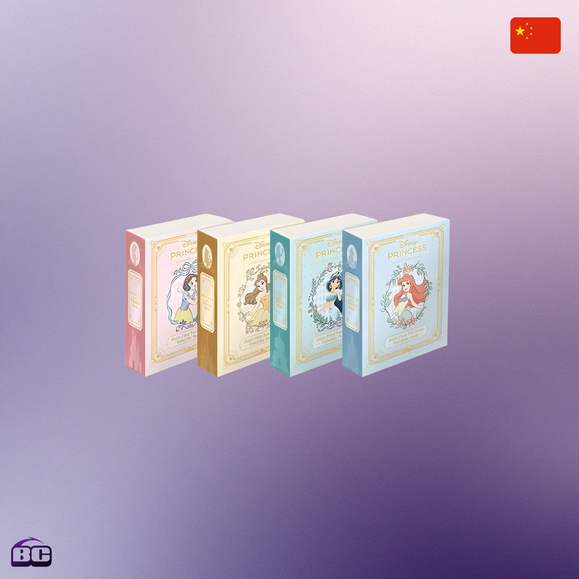 CardFun Display 10 Boosters Disney Princess Magic Fairy Tales Series - Édition Chinoise - Disney