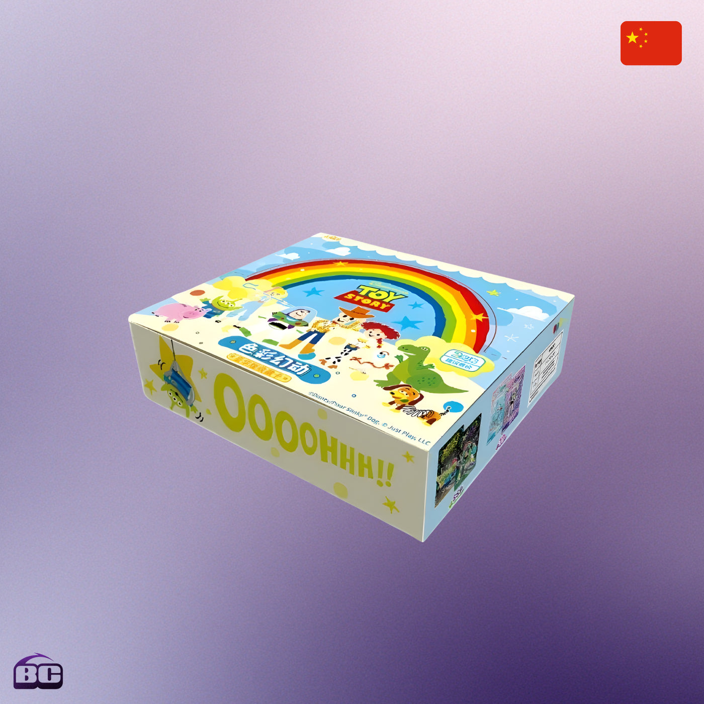 CardFun Display 20 Boosters Toy Story Colorful Essence Series - Édition Chinoise - Disney Pixar