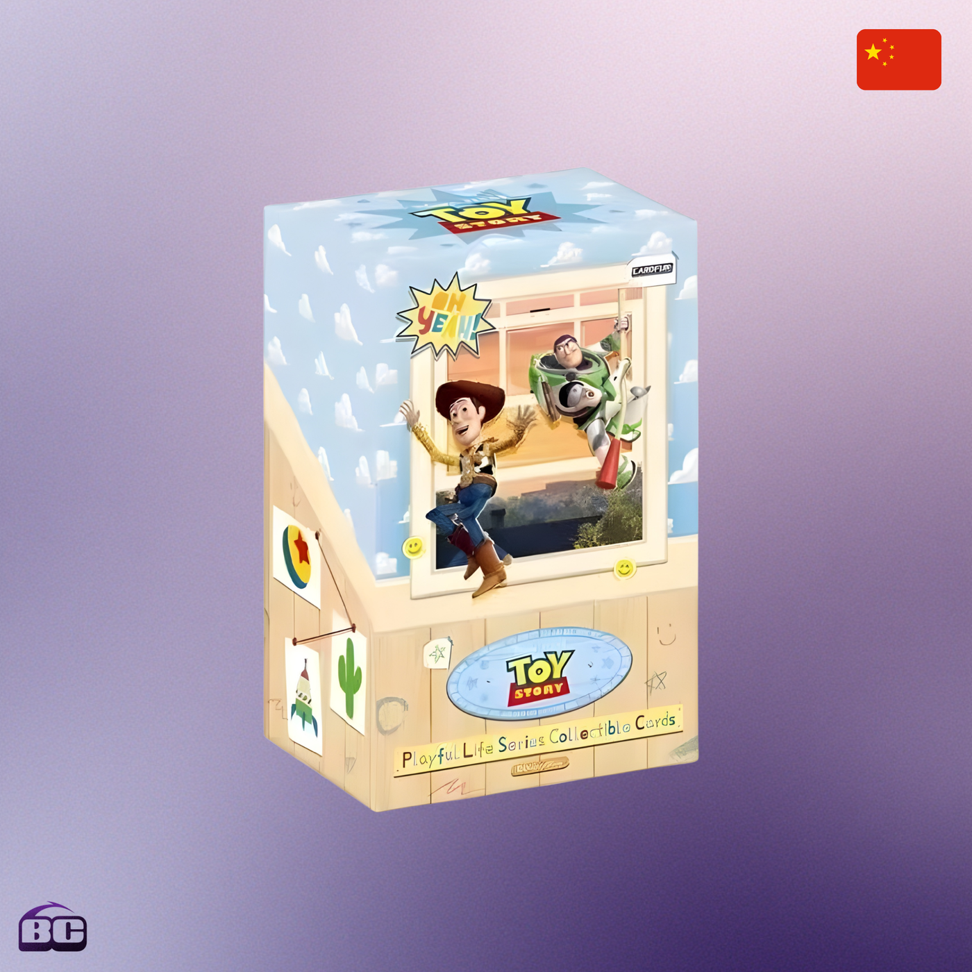 CardFun Display 16 Boosters Toy Story 30 Years And Beyond - Édition Chinoise - Disney Pixar