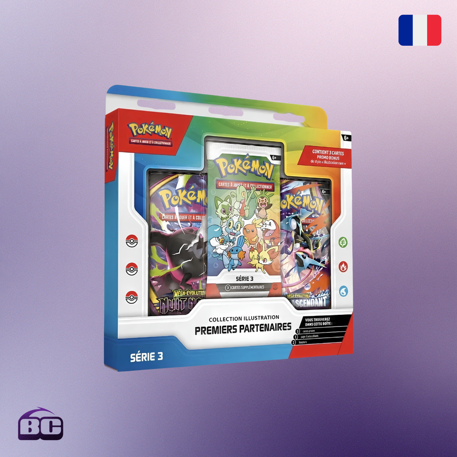 Pokémon – Coffret Collection Illustration – Premiers Partenaires – Serie 3 [FR]