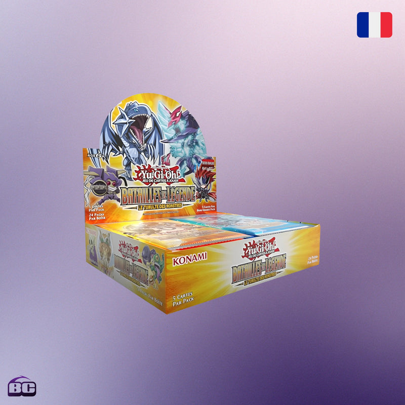 Yu-Gi-Oh! - Display de 24 Boosters - Batailles de Légende : Le Tumulte des Monstres [FR]