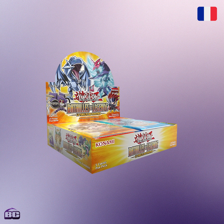 Yu-Gi-Oh! - Display de 24 Boosters - Batailles de Légende : Le Tumulte des Monstres [FR]