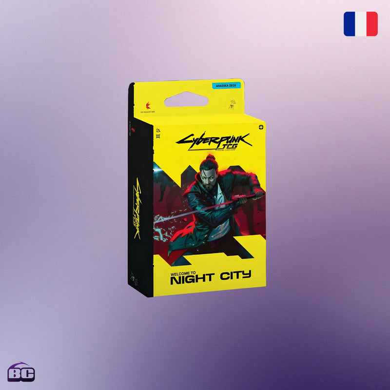 Cyberpunk TCG – Starter Deck Embracing Power - Welcome To Night City [FR]