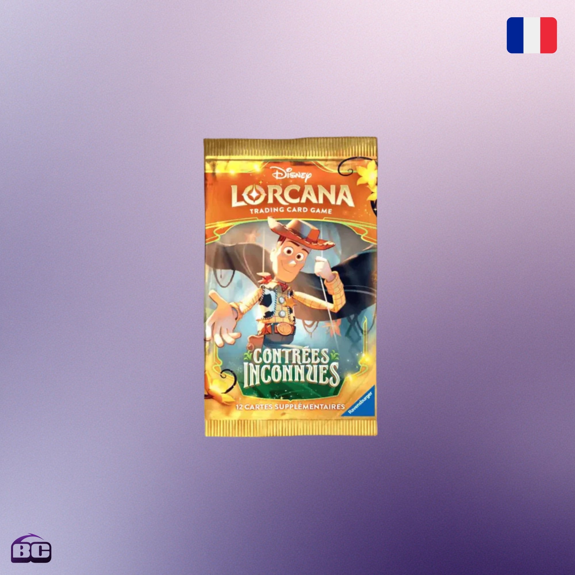 Disney Lorcana - Booster à l'unité - Chapitre 12 : Contrées Inconnues Edition Francaise