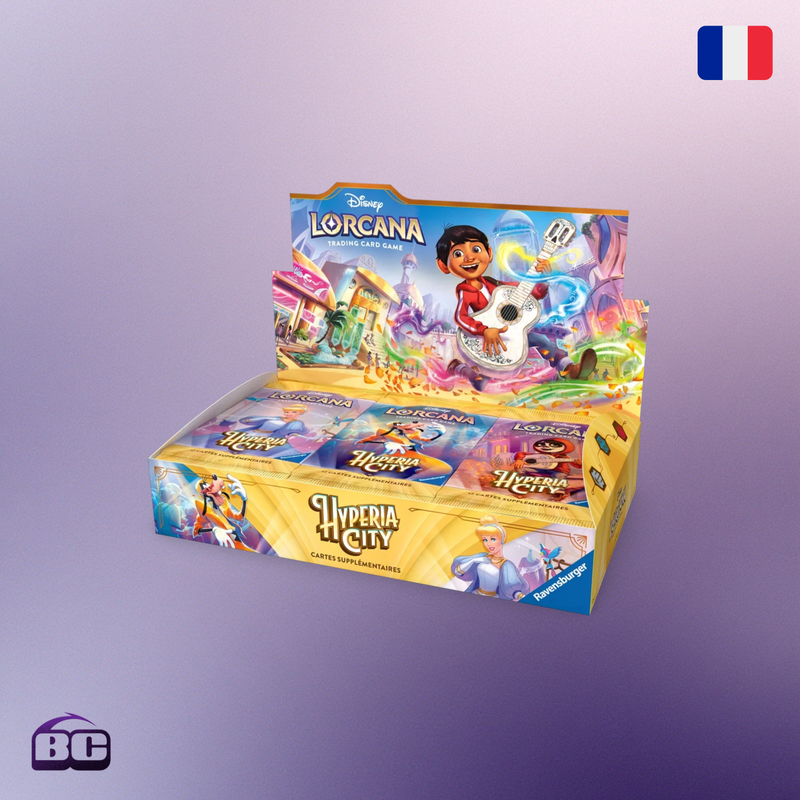 Disney Lorcana - Display de 24 Boosters - Chapitre 14 : Hyperia City [FR]