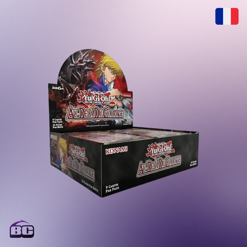 Yu-Gi-Oh! - Display de 24 Boosters - Au delà du Courage [FR]