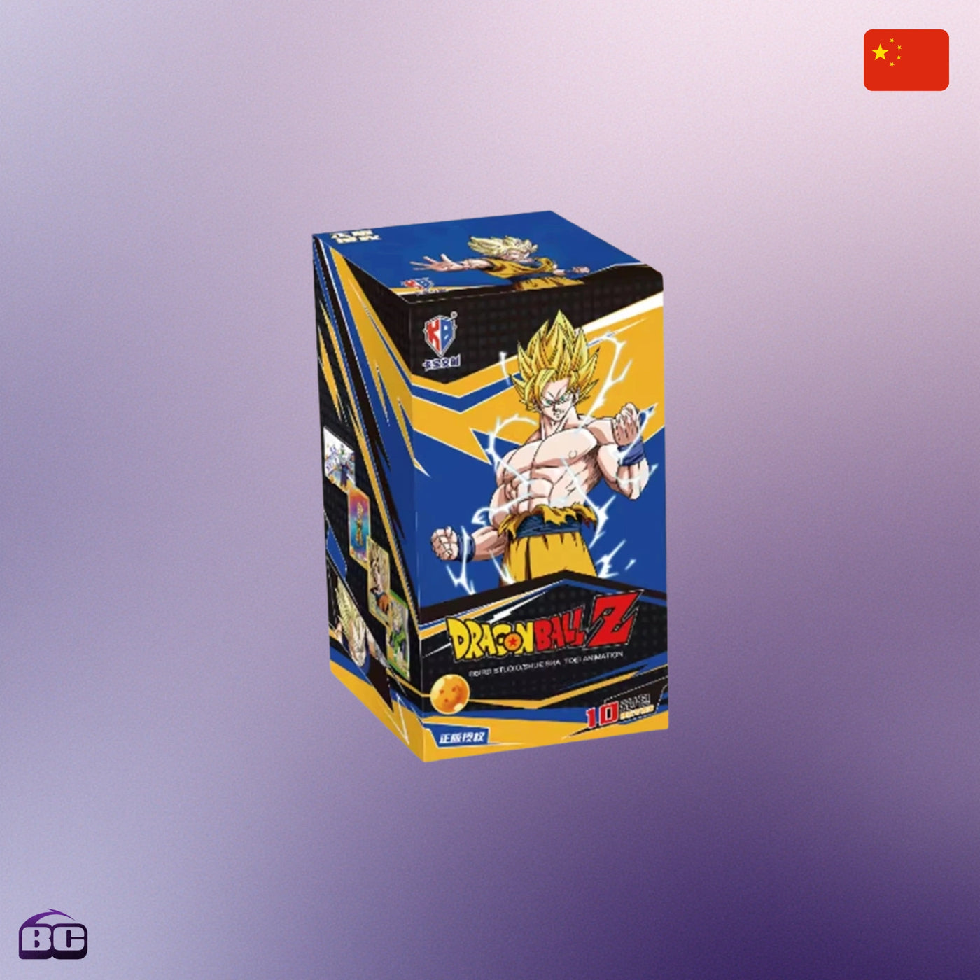KB Card - Display de 10 Boosters - Dragon Ball Z Edition Chinosie