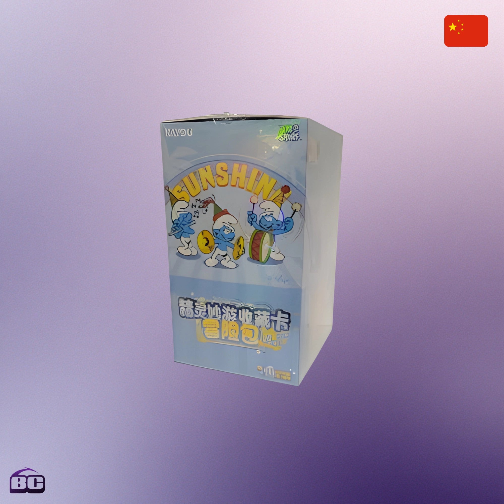 Kayou110 - Display de 18 Boosters - Les Schtroumpfs Wonderful Journey - Edition Chinoise