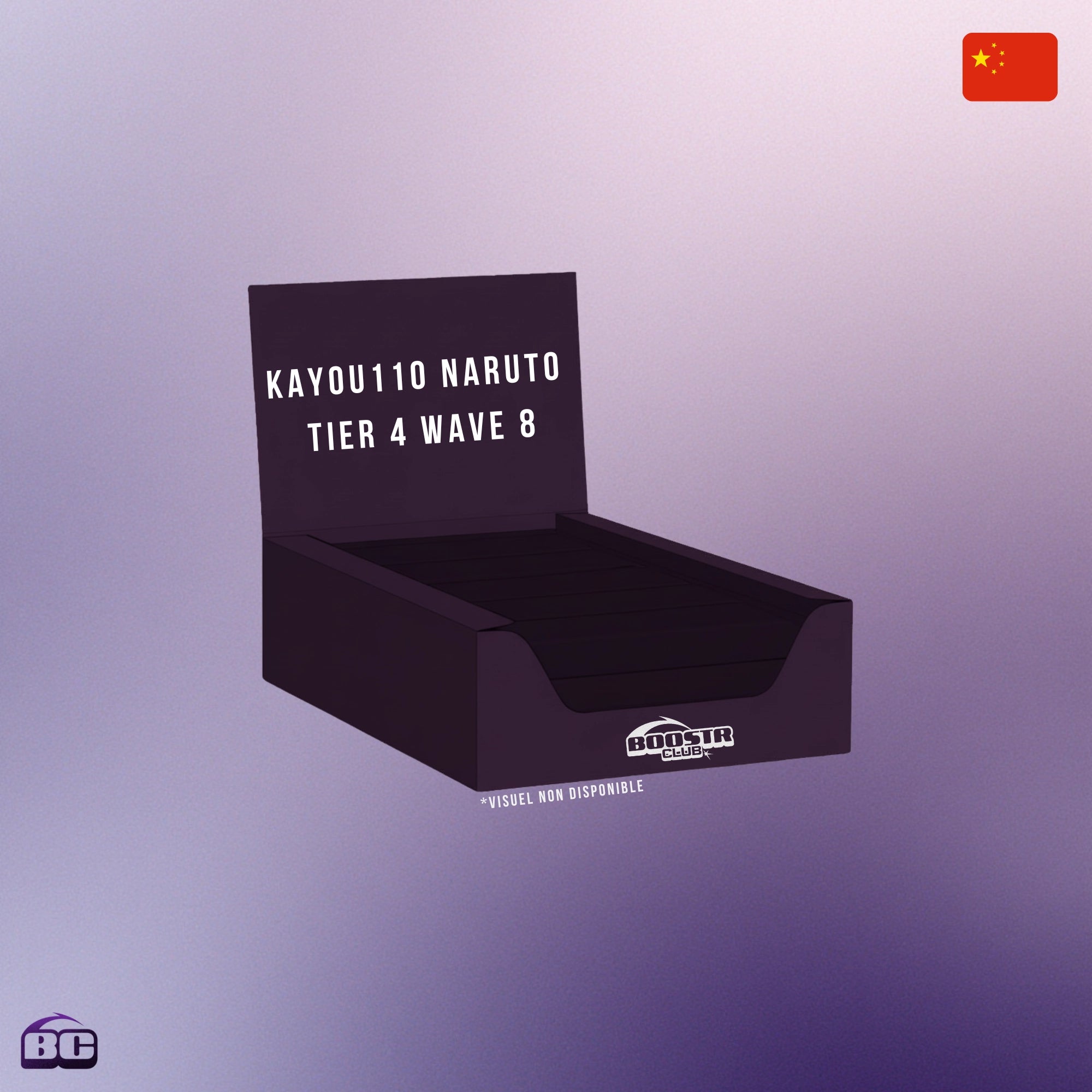 Kayou110 - Display de 18 Boosters - Naruto Tier 4 Wave 8 T4W8 Edition Chinoise