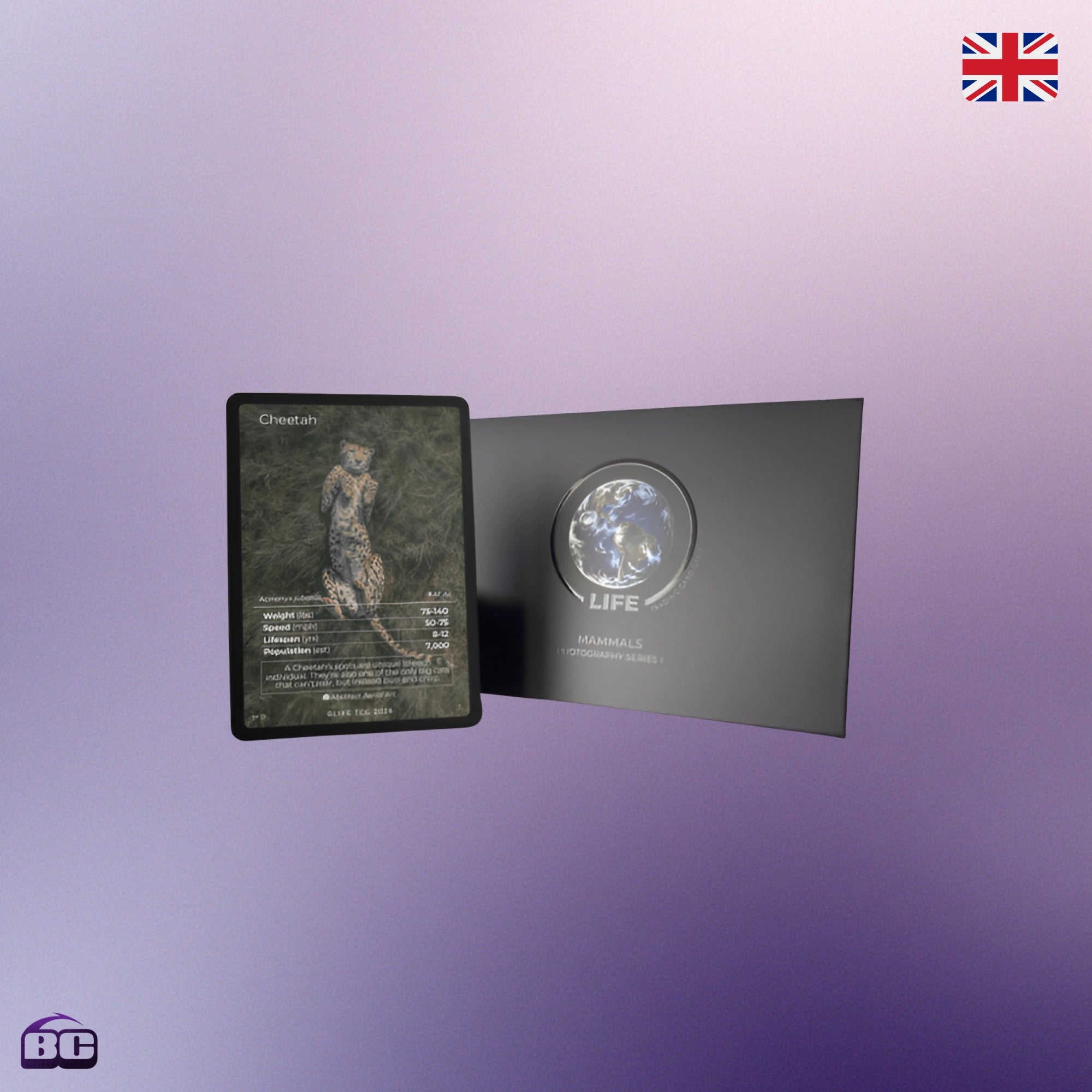 Life TCG – Cheetah Photography Card Edition Anglaise