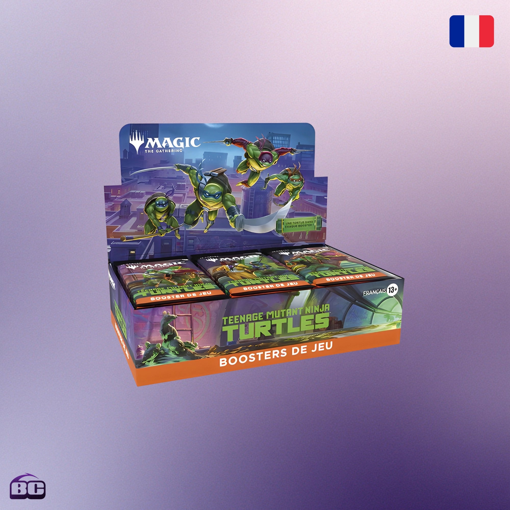 Magic: The Gathering – Display de 30 boosters - Teenage Mutant Ninja Turtles FR