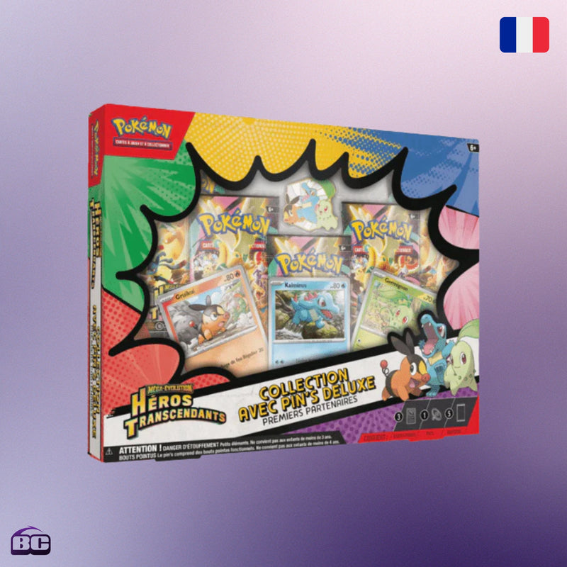 Pokémon - Coffret Collection Pin's Deluxe ME2.5 - Héros Transcendants ME2.5 [FR]