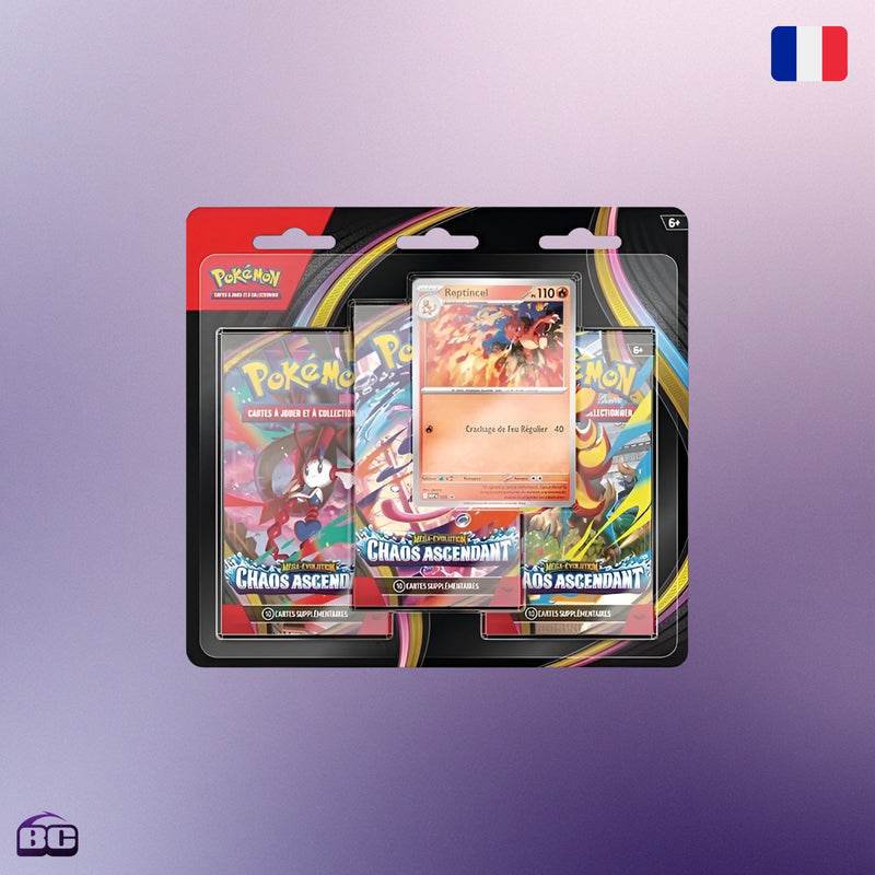 Pokémon - Tripack ME4 - Chaos Ascendant [FR]