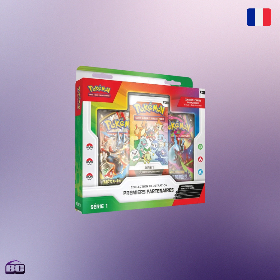 Pokémon – Coffret Collection Illustration – Premiers Partenaires – Serie 1 Edition Française