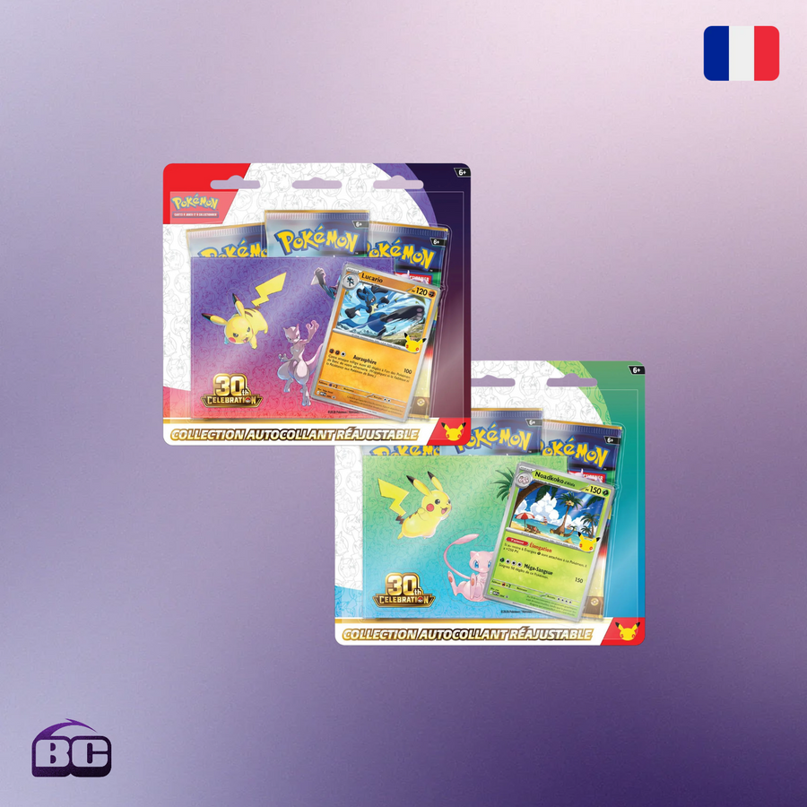 Tripack Pokémon 30ème Anniversaire ME5.5 en français