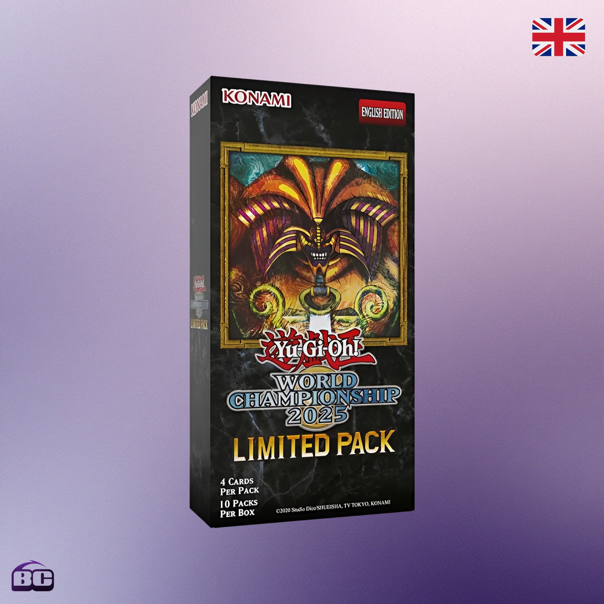 Yu-Gi-Oh! Display 10 Boosters World Championship 2025 Limited Pack - Edition Anglaise - Konami
