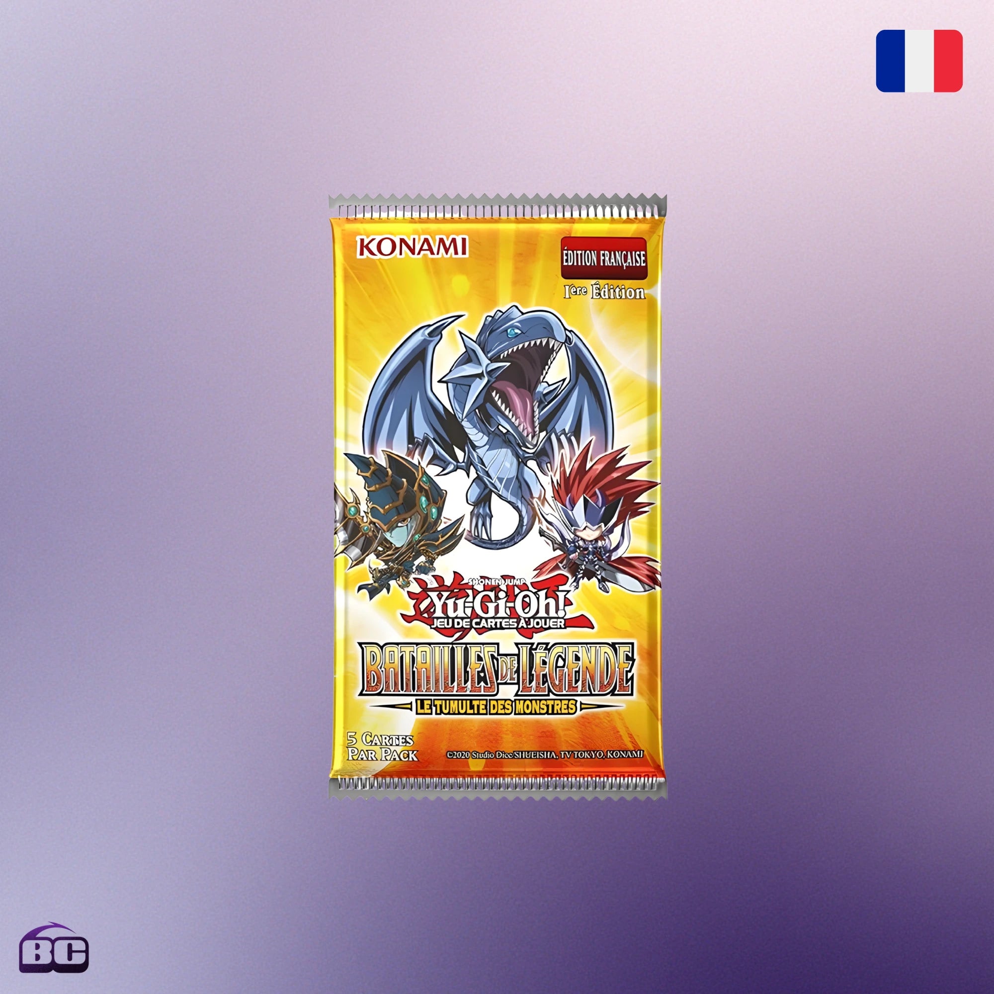 Yu-Gi-Oh! Booster à l'unité - Batailles de Légende : Le Tumulte des Monstres (BLMM) - Édition Française - Konami