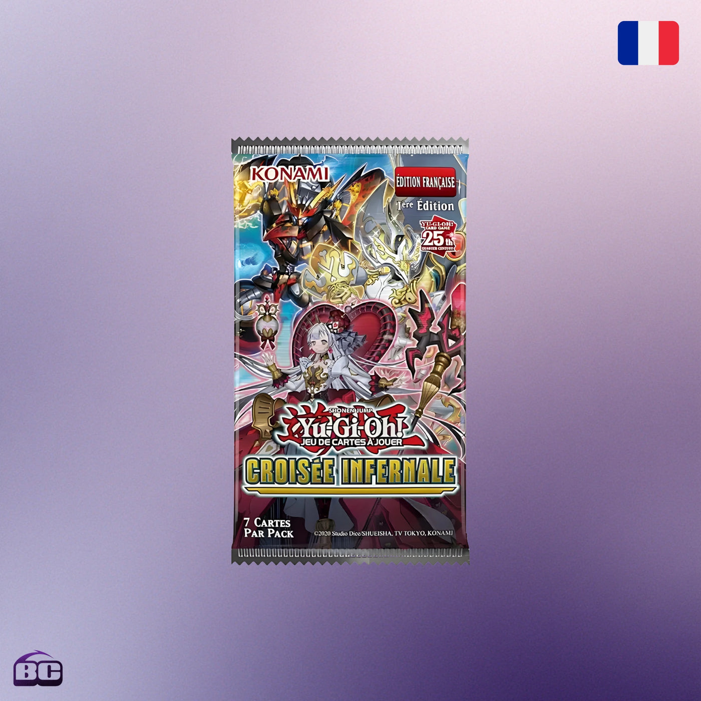Yu-Gi-Oh! Booster à l'unité - Croisée Infernale (CRBR) - Édition Française - Konami