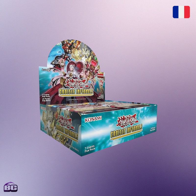 Yu-Gi-Oh! - Display de 24 Boosters - Croisée Infernale [FR]