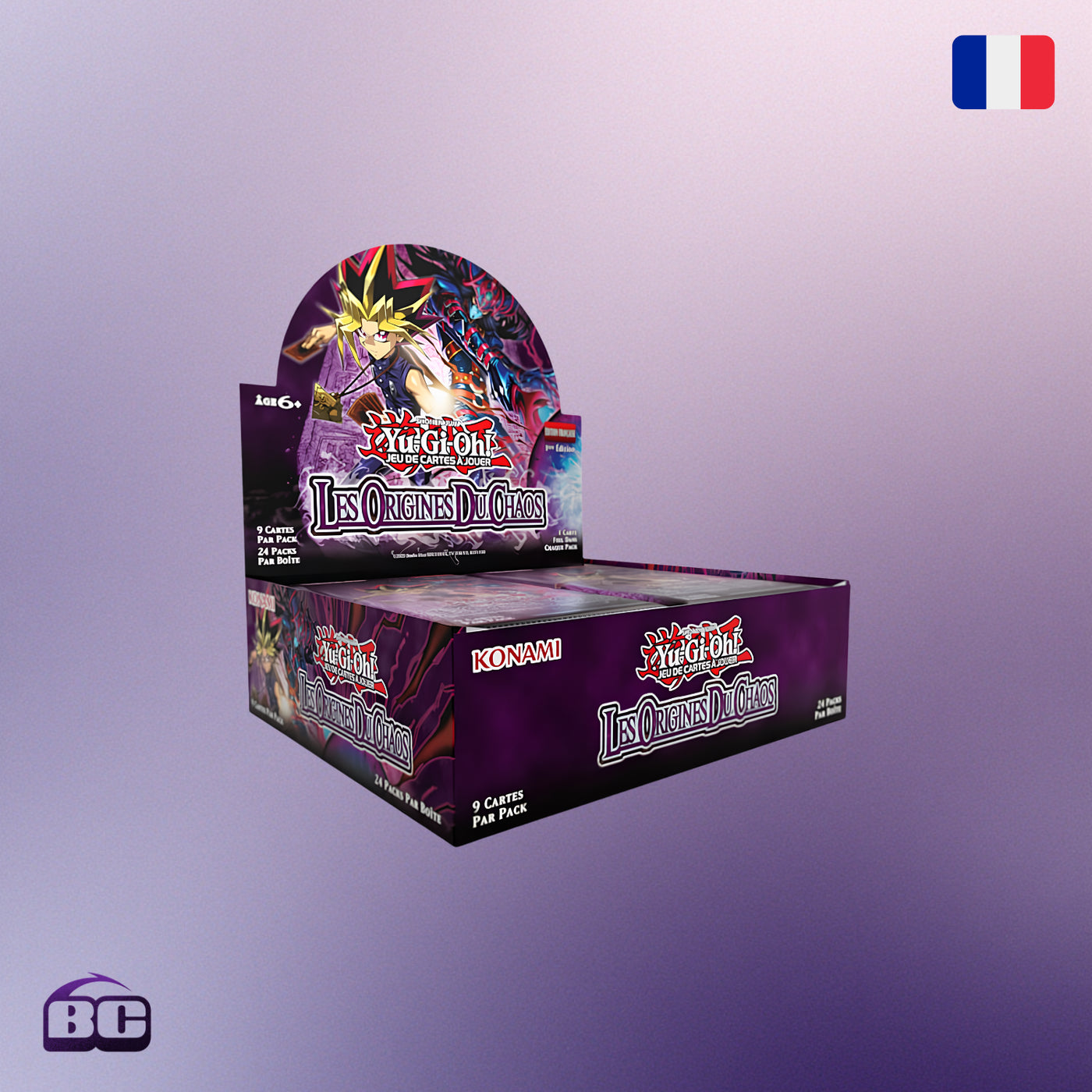Yu-Gi-Oh! - Display de 24 Boosters - Origines du Chaos