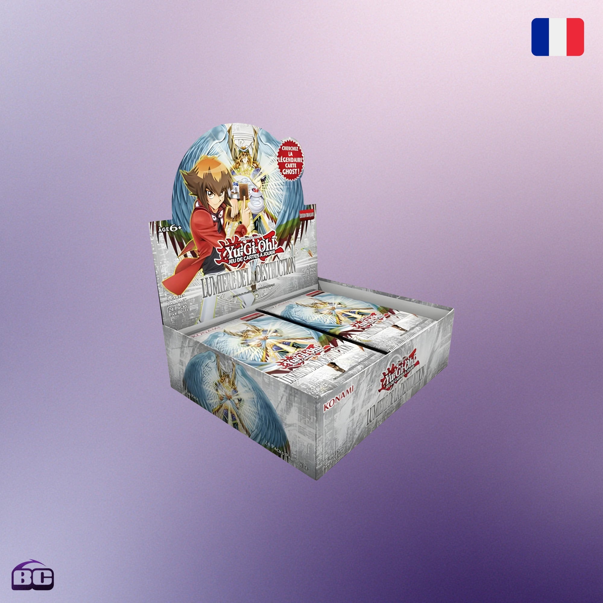 Yu-Gi-Oh! Display 24 Boosters Lumière de la Destruction (LODT) (Réimpression) - Édition Française - Konami