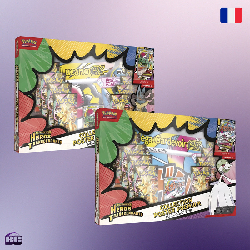 Pokémon - Coffret Premium Collection Poster ME2.5 - Héros Transcendants [FR]